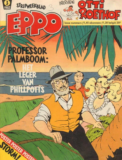 Cover of Professor Palmboom: Het Leger van Phillpotts