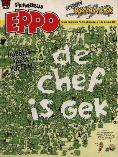 Cover of De chef is gek