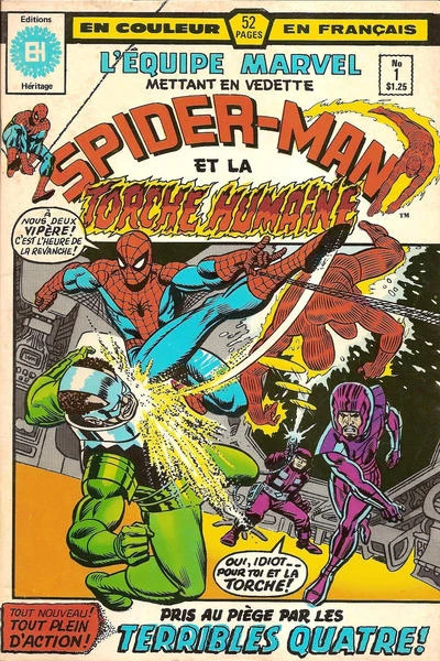 Cover of Spider-Man et la Torche Humaine