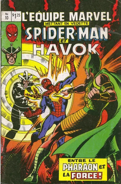 Cover of Spider-Man et Havok