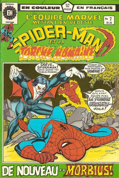 Cover of Spider-Man et la Torche Humaine