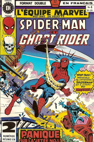 Cover of Spider-Man et Ghost Rider