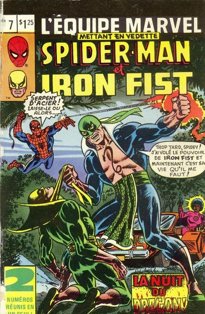 Cover of Spider-Man et Iron Fist