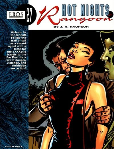 Cover of Hot Nights in Rangoon