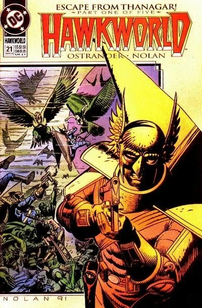 Cover of Escape From Thanagar! Part 1: Past Times; Death Trap; Dead Lost