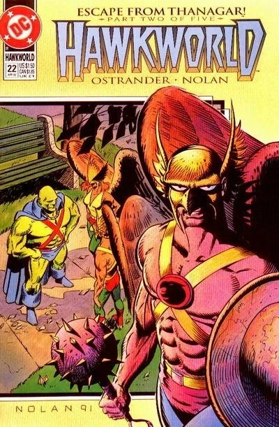 Cover of Escape From Thanagar! Part 2: Phantoms; Stratagems; Crisis