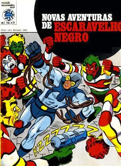 Cover of Novas Aventuras de Escaravelho Negro