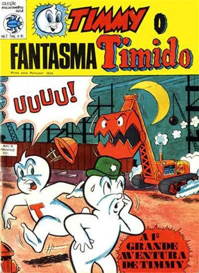 Cover of Timmy Fantasma Timido