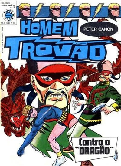 Cover of Homem Trovao Contra O "Dragao""