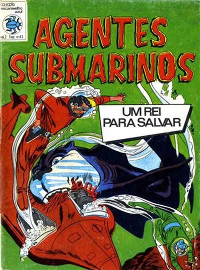 Cover of Agentes Submarinos um Rei para Salvar