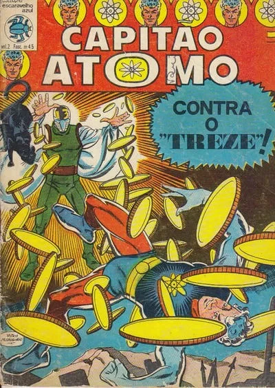 Cover of Capitao Atomo Contra O "Treze"!