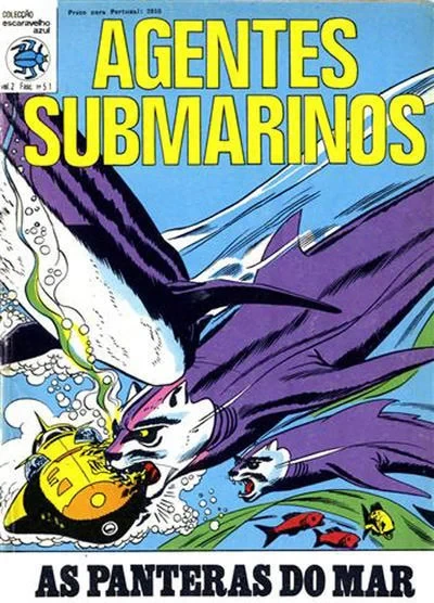 Cover of Agentes Submarinos