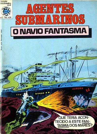Cover of Agentes Submarinos O Navio Fantasma