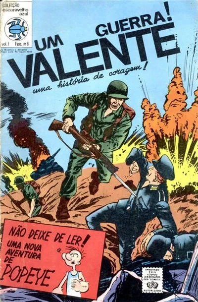 Cover of Um Guerra Valente ; Popeye