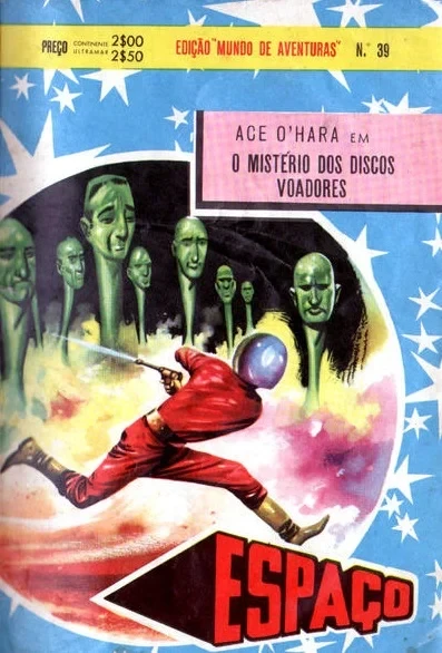Cover of Ace O'Hara em O Misterio dos Discos Voadores
