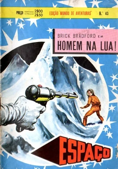 Cover of Brick bradford em Homem na Lua!