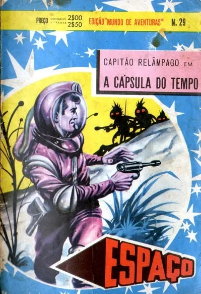 Cover of Capitao Relampago em A Capsula do Tempo