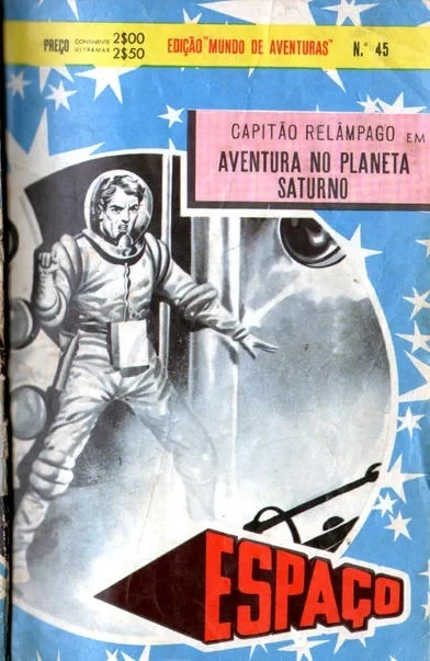 Cover of Capitao Relampago em Aventura no Planeta Saturno
