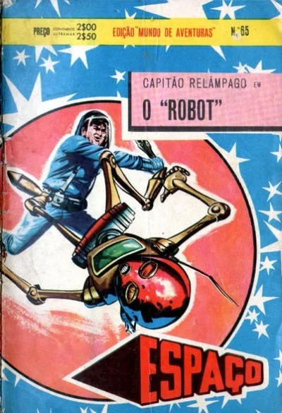 Cover of Capitao Relampago em O "Robot"
