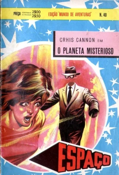 Cover of Chris Caqnnon em O Planeta Misterioso