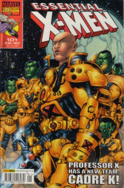Cover of Professor X Has A New Team: Cadre K!