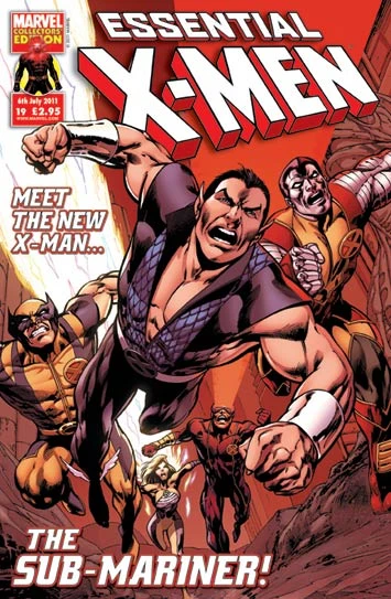 Cover of Meet the New X-Man... the Sub-Mariner