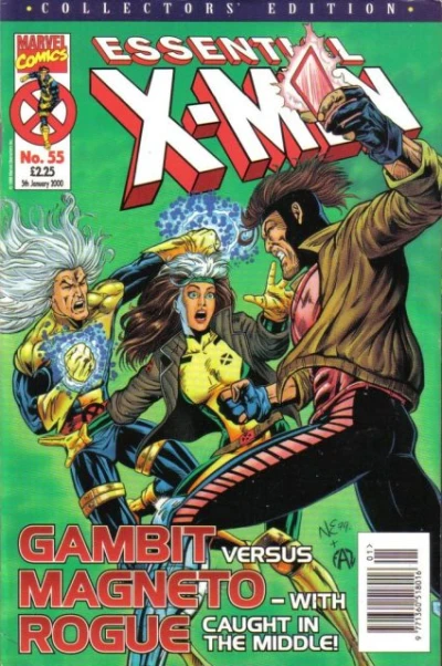 Cover of Gambit Versus Magneto - With Rogue Caught In The Middle!