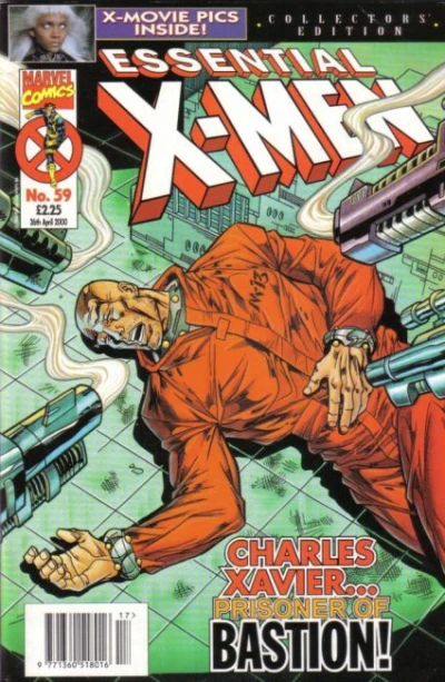 Cover of Charles Xavier... Prisoner Of Bastion!