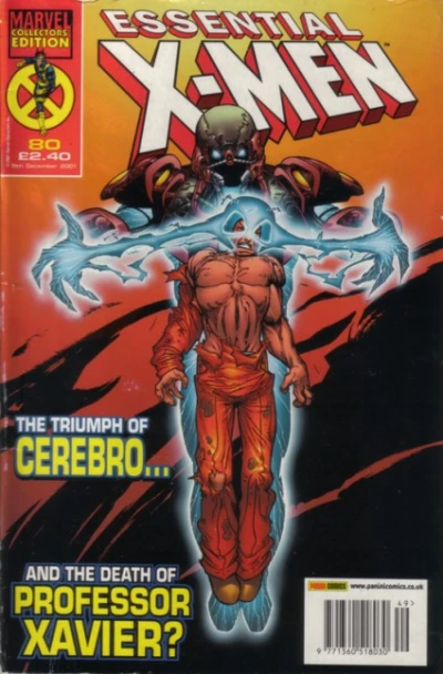 Cover of The Triumph Of Cerebro... And The Death Of Professor Xavier?