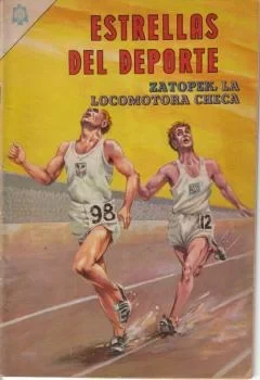 Cover of Zatopek, la Locomotiva Checa