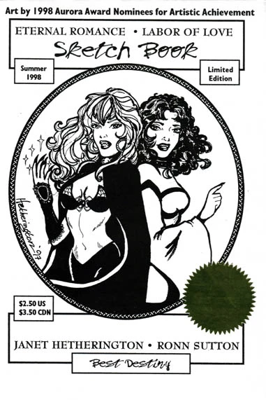 Cover of Eternal Romance Labor of Love Sketch Book