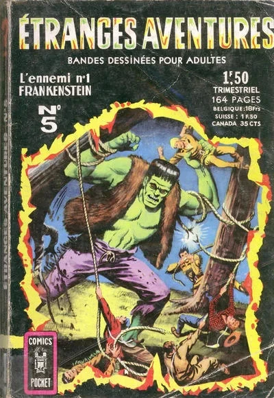 Cover of L'ennemi n°1 Frankenstein