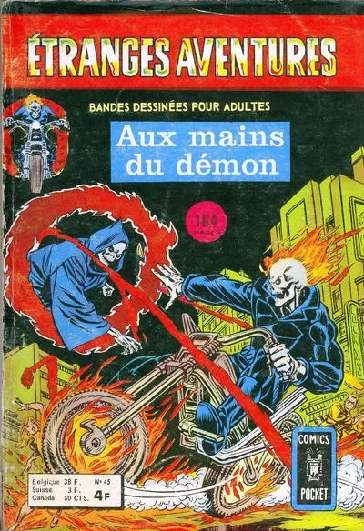 Cover of Aux Mains du demon