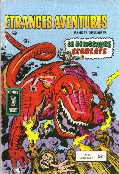 Cover of Le Dinosaure Ecarlate