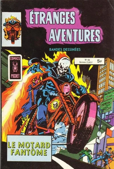 Cover of Le Motard Fantome