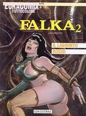 Cover of Falka - Il labirinto rosso