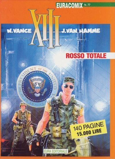 Cover of Rosso totale [XIII 2]