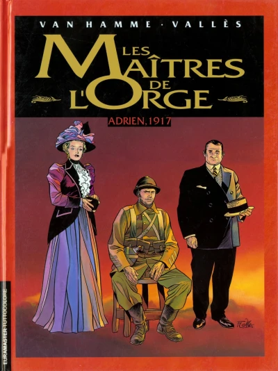 Cover of Les maîtres de l'orge 3: Adrien, 1917