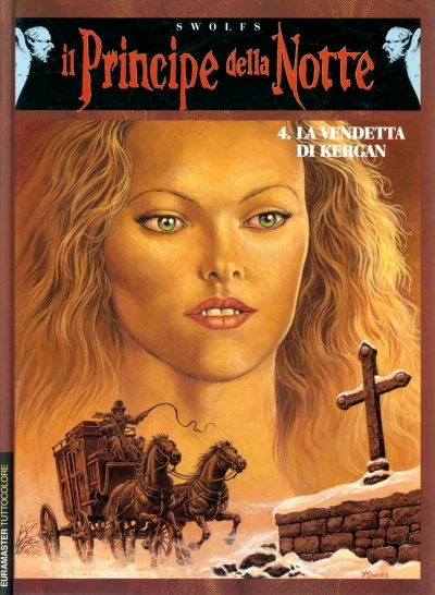 Cover of Il principe della notte 4: La vendetta di Kergan