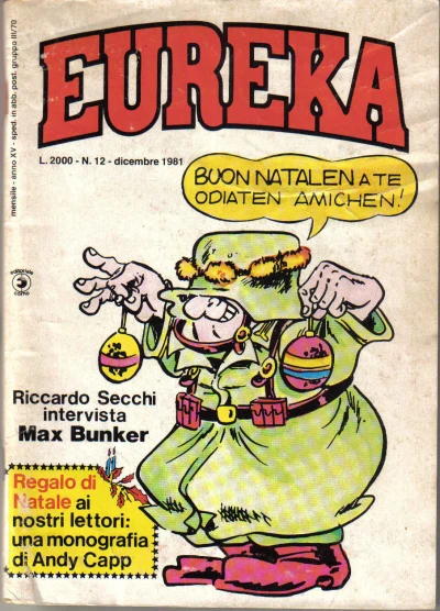 Cover of Buon Natalen a Te, Odiaten Amichen!