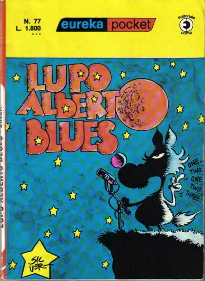 Cover of Lupo Alberto Blues