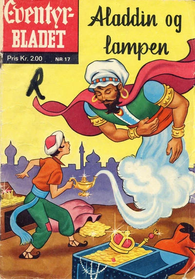 Cover of Aladdin og lampen