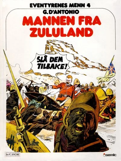Cover of Mannen fra Zululand