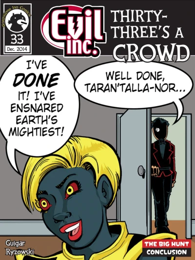 Cover of The Big Hunt Conclusion: Thirty-Three's a Crowd