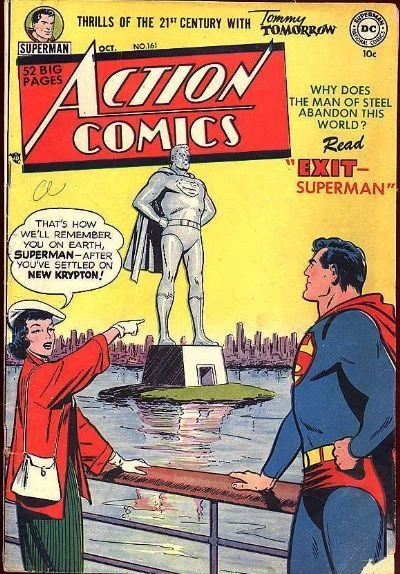 Cover of Exit -- Superman!
