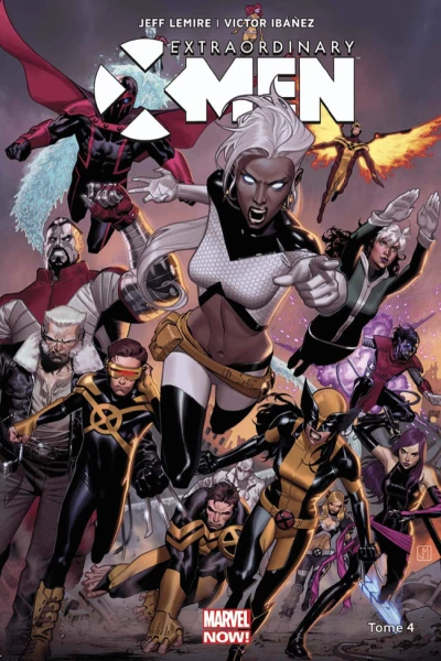 Cover of Tome 4. Inhumains vs X-Men