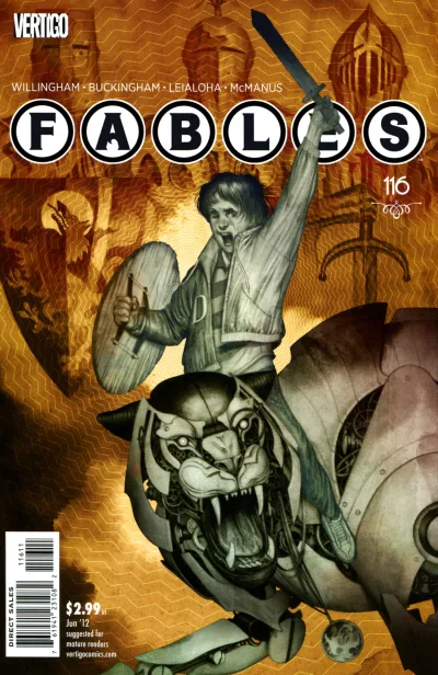 Cover of Cubs in Toyland, Part 3: Clockwork Tiger, A Revolution in Oz, Chapter Three: At The End Of His Rope