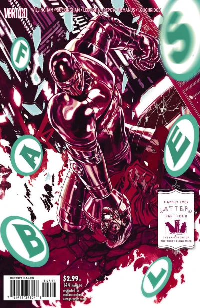 Cover of Bigby Wolf and the Blustery Day: Chapter Four of Happily Ever After