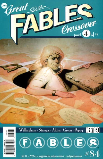Cover of The Great Fables Crossover, Part 4 of 9: Jack's Back