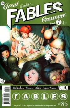 Cover of The Great Fables Crossover, Part 7 of 9: A Pair of Jacks